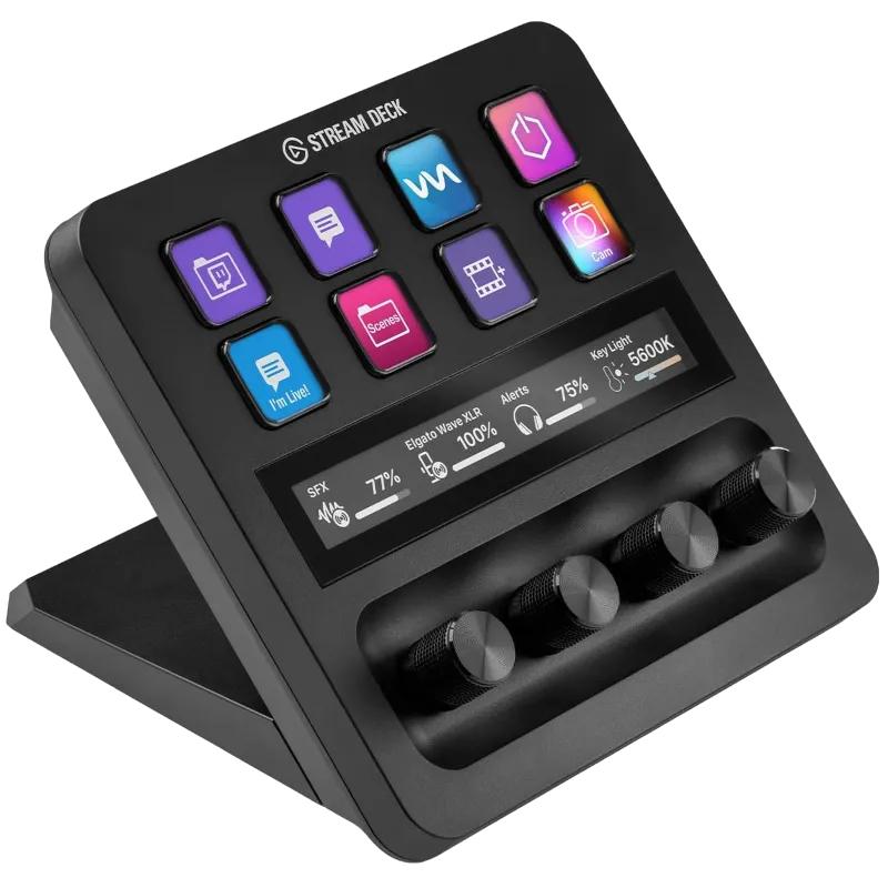 Elgato Stream Deck+ stream controller with dials and LCD keys